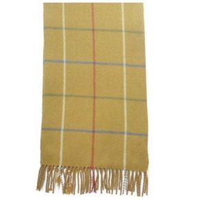 Francesco Smalto Brown Cashmere Scarf